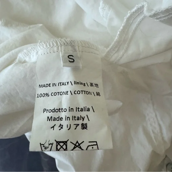 Bread and Butter Wide Leg Drop Crotch Jumpsuit Romper Womens Small Avant Garde - Picture 9 of 9